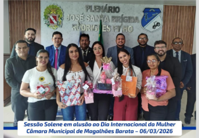 Sessão Solene em alusão ao Dia Internacional da Mulher